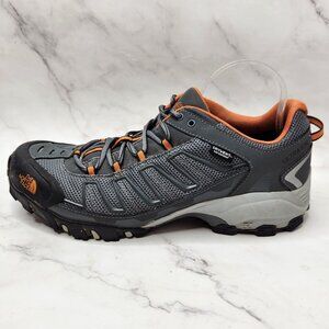 The North Face Gray and Orange Athletic Shoes